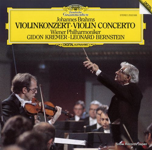 KREMER, GIDON brahms; violin concerto 2532088
