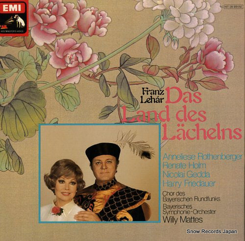 MATTES, WILLY franz lehar; das land des lachelns 1C157-28991/92