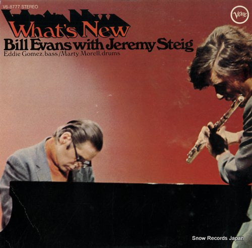 EVANS, BILL, WITH JEREMY STEIG what's new V6-8777