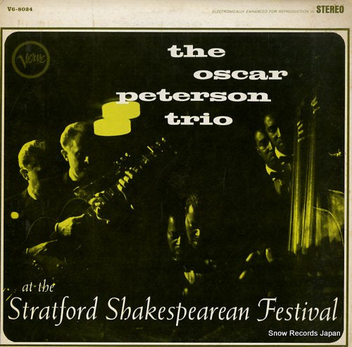PETERSON, OSCAR the oscar peterson trio at the stratford shakespearean festival V6-8024