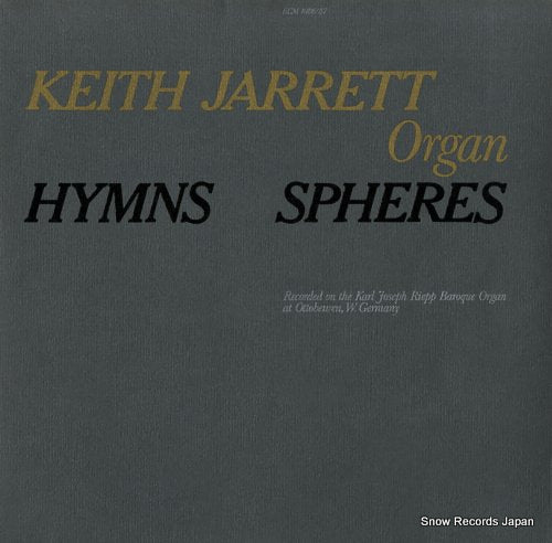 JARRETT, KEITH hymns/spheres ECM1086/87