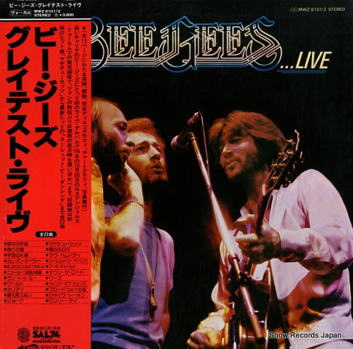 BEE GEES, THE here at last bee gees live MWZ8101/2