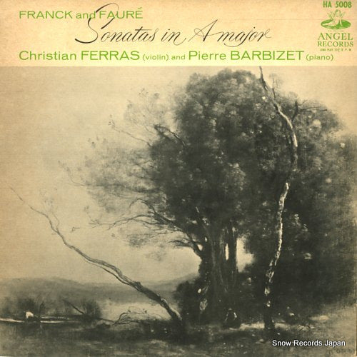 FERRAS, CHRISTIAN franck & faure; sonatas in a major HA5008
