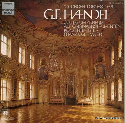 MAIER, FRANZJOSEF haendel; 12 concerti grossi, op.6 1C153-99645/47