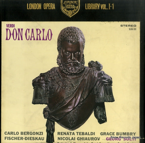 SOLTI, GEORG verdi; don carlo SLX4-101