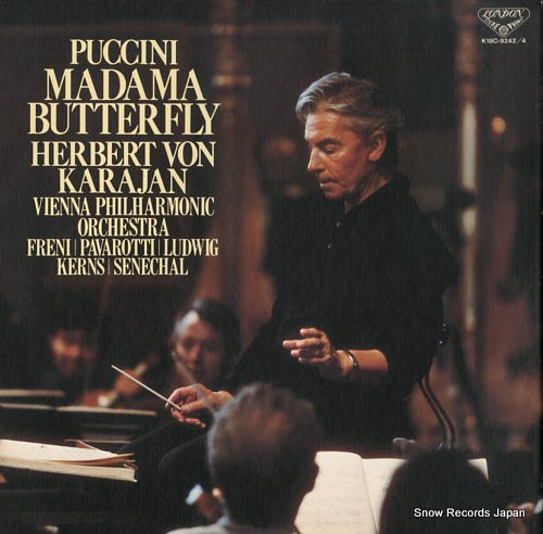 KARAJAN, HERBERT VON puccini; madama butterfly K18C-9242/4