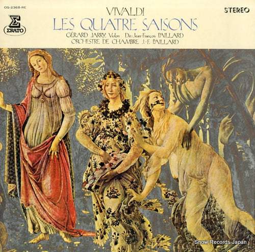 PAILLARD, JEAN-FRANCOIS vivaldi; les quatre saisons OS-2368-RE