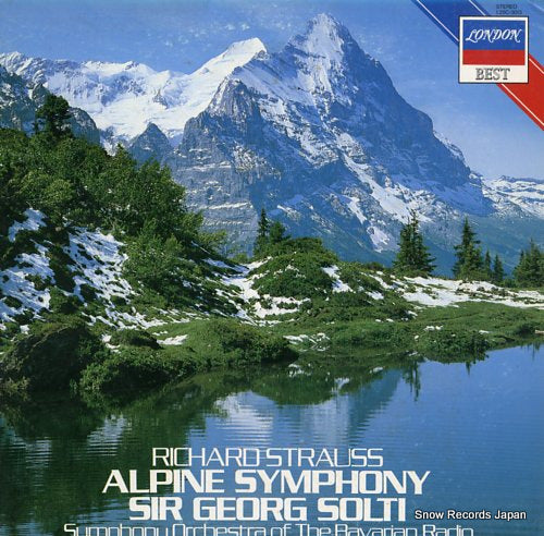 SOLTI, GEORG richard strauss; alpine symphony L25C-3013