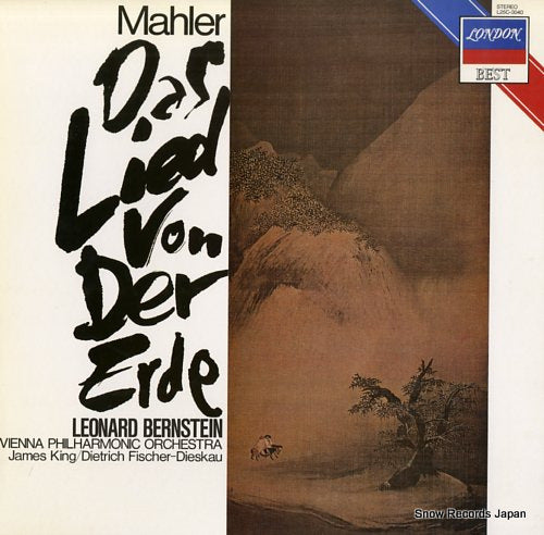 BERNSTEIN, LEONARD mahler; das lied von der erde L25C-3040