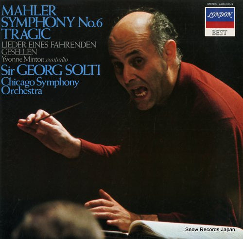 SOLTI, GEORG mahler; symphony no.6 "tragic" L45C-3133/4