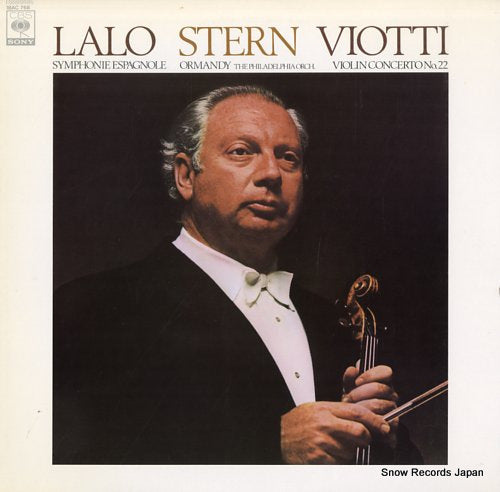 STERN, ISAAC lalo; symphonie espagnole 18AC768