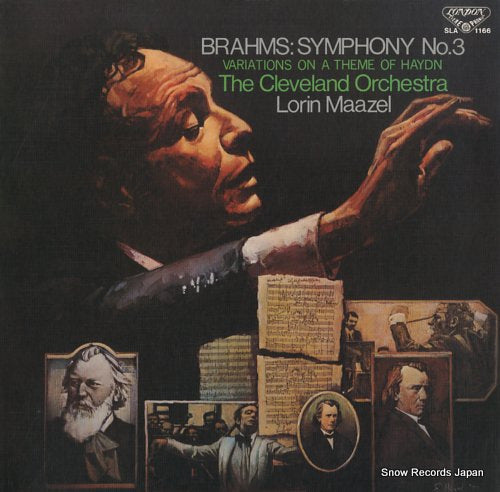 MAAZEL, LORIN brahms; symphony no.3 SLA1166