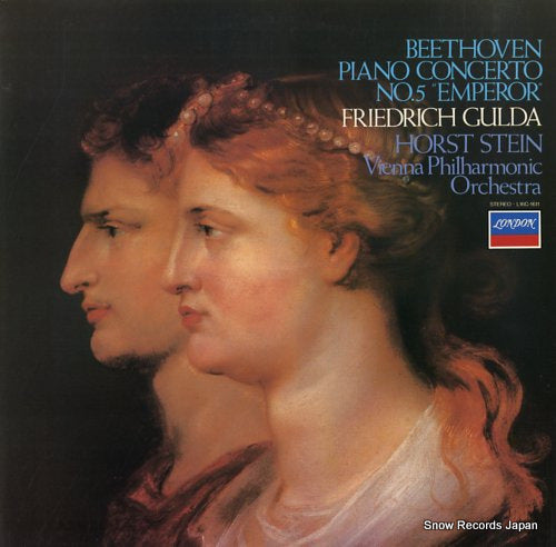 GULDA, FRIEDRICH beethoven; piano concerto no.5 "emperor" L16C-1611
