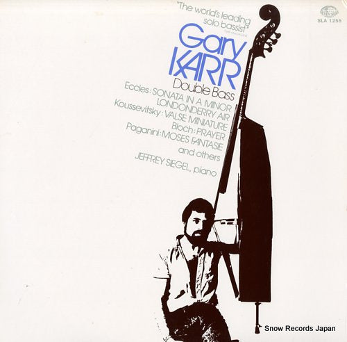 KARR, GARY gary karr plays double bass SLA1255
