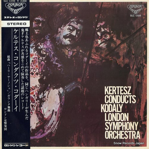 KERTESZ, ISTVAN kertesz conducts kodaly SLC1398