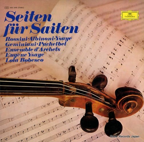 BOBESCO, LOLA seiten fur saiten MG2370
