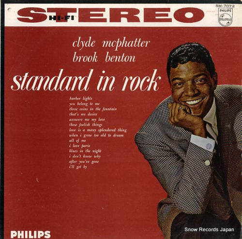 MCPHATTER, CLYDE / BROOK BENTON standard in rock SM-7072