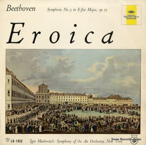 MARKEVITCH, IGOR beethoven; symphony no.3 in e flat major, op.55 "eroica" LG-1052