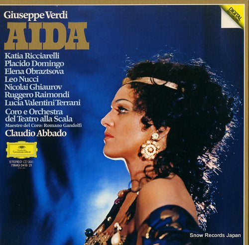 ABBADO, CLAUDIO verdi; aida 78MG0419