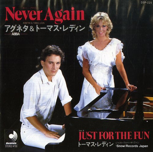 AGNETHA AND THOMAS LEDIN never again DSP-225