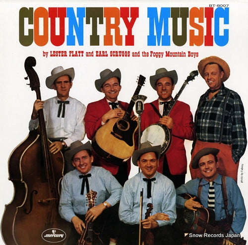 FLATT, LESTER, AND EARL SCRUGGS country music BT-8007