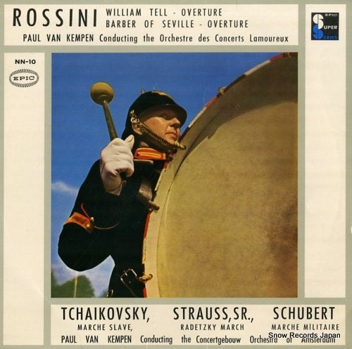 KEMPEN, PAUL VAN rossini; "william tell" "barber of seville" overture NN-10