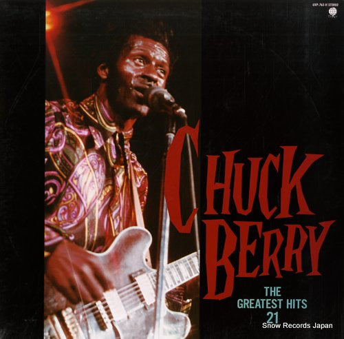 BERRY, CHUCK the greatest hits 21 UXP-763-V