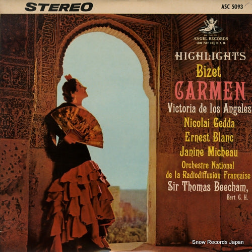 BEECHAM, THOMAS bizet; "carmen" highlights ASC-5093