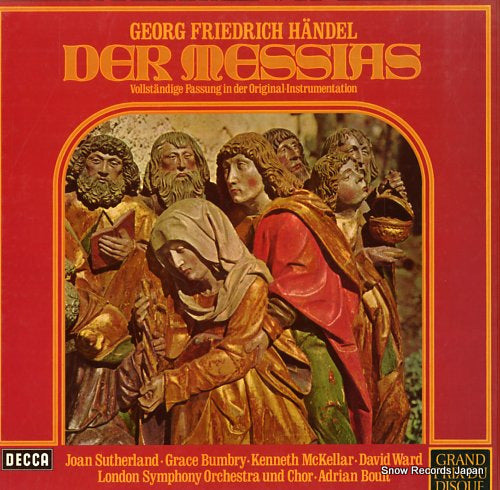 BOULT, ADRIAN handel; der messias 6.35292