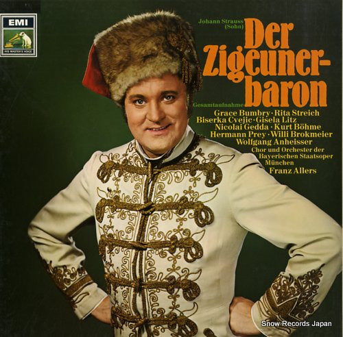 ALLERS, FRANZ johann strauss; der zigeunerbaron 1C157-28354/55