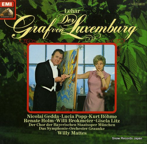 MATTES, WILLY lehar; der graf von luxemburg 1C157-28982