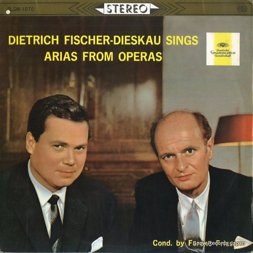 FISCHER-DIESKAU, DIETRICH dietrich fischer-dieskau sings arias from operas SLGM-1070
