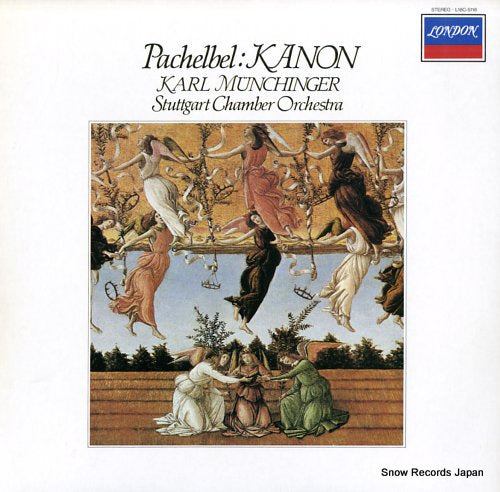 MUNCHINGER, KARL prachelbel; kanon L18C-5118