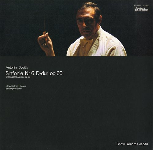 SUITNER, OTMAR dvorak; sinfonie nr.6 d-dur op.60 ET-5098