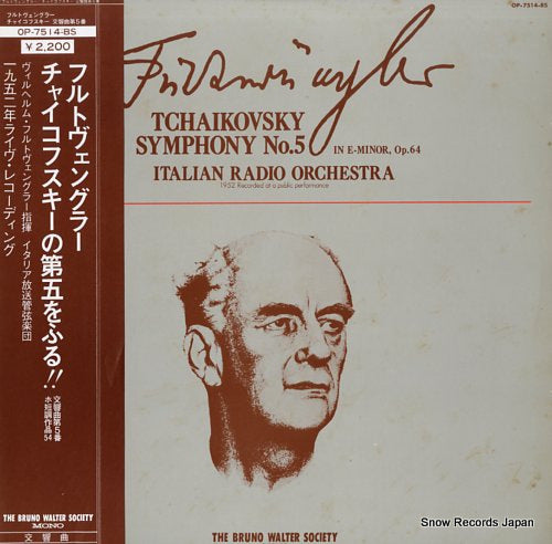 FURTWANGLER, WILHELM tchaikovsky; symphony no.5 in e minor, op.64 OP-7514-BS