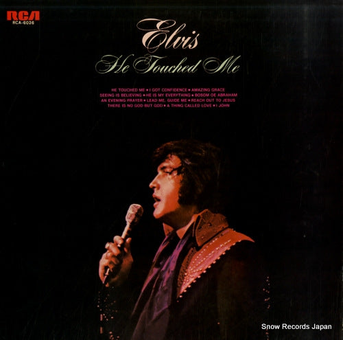 PRESLEY, ELVIS he touched me RCA-6026