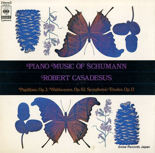 CASADESUS, ROBERT piano music of schumann SOCM46