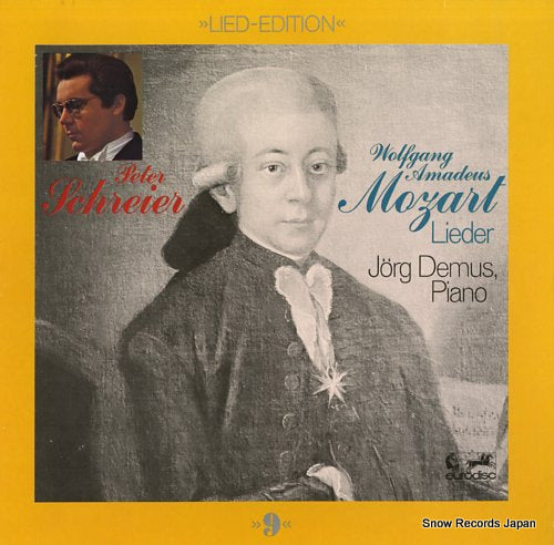 SCHREIER, PETER mozart; lieder 27822KK