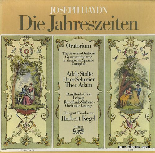 KEGEL, HERBERT haydn; die jahreszeiten 85507XGK