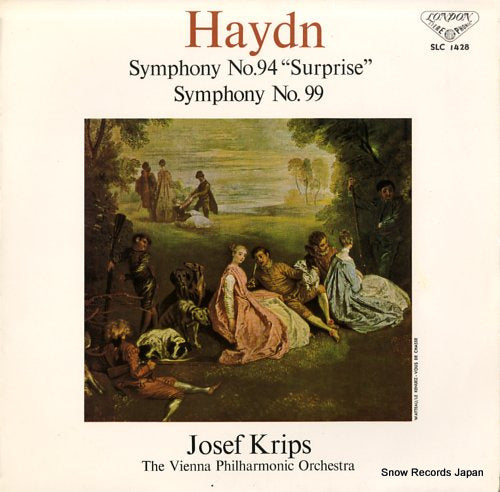 KRIPS, JOSEF haydn; symphony no.94 "surprise" & no.99 SLC1428
