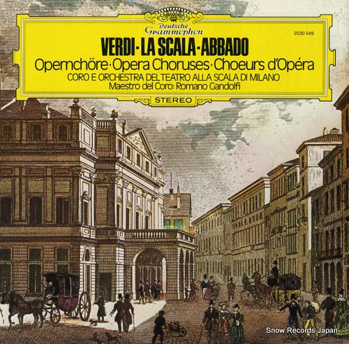 ABBADO, CLAUDIO verdi; opera choruses 2530549