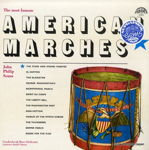 CZECHOSLOVAK BRASS ORCHESTRA the most famous american marches 11130586
