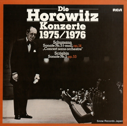 HOROWITZ, VLADIMIR die horowitz konzerte 1975/1976 ARL1-1766