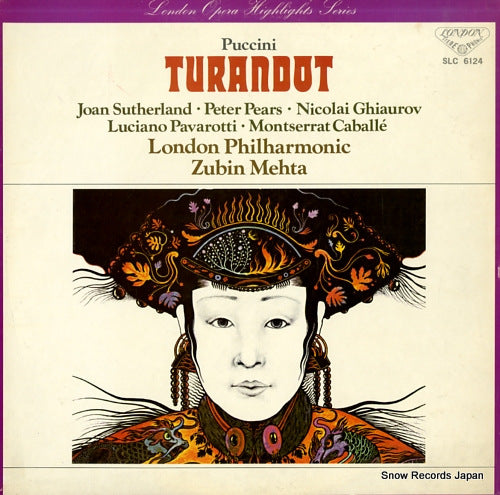 MEHTA, ZUBIN puccini; turandot highlights SLC6124
