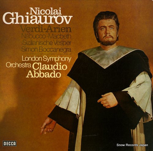 GHIAUROV, NICOLAI verdi; arien 6.41375