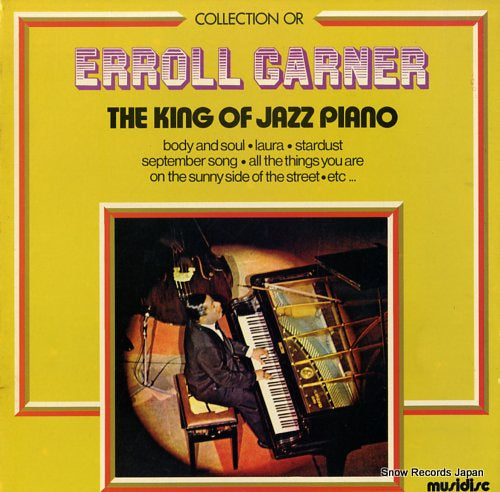 GARNER, ERROLL the king of jazz piano CO1047