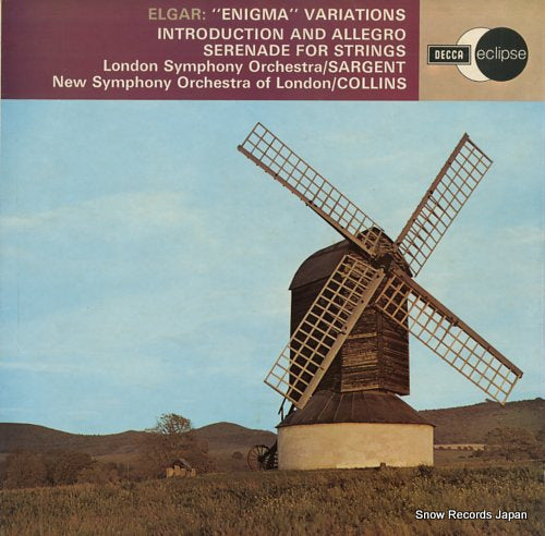 SARGENT, MALCOLM / ANTHONY COLLINS elger; "enigma"variations ECS588