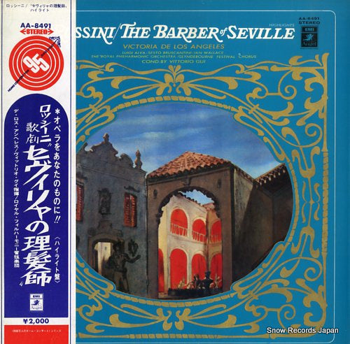 DE LOS ANGELES, VICTORIA rossini; the barber of seville highlights AA-8491