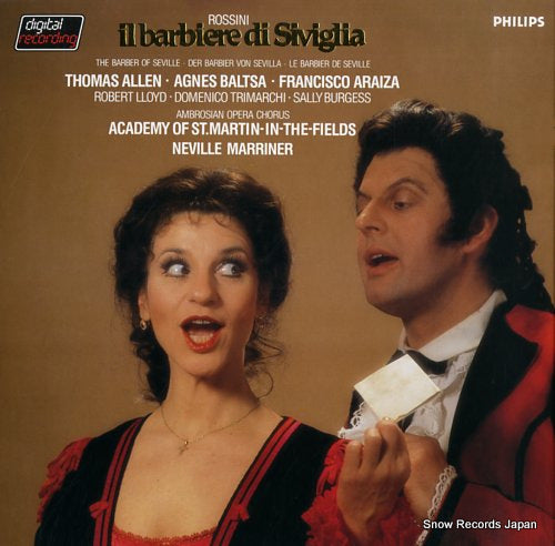 MARRINER, NEVILLE rossini; il barbiere di siviglia 26PC-16-18