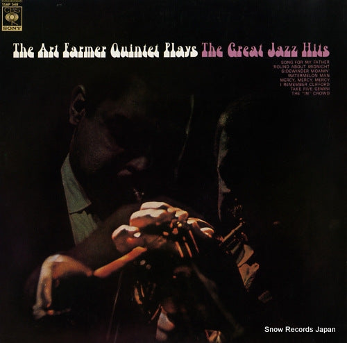 FARMER, ART the art farmer quintet plays the great jazz hits 15AP548